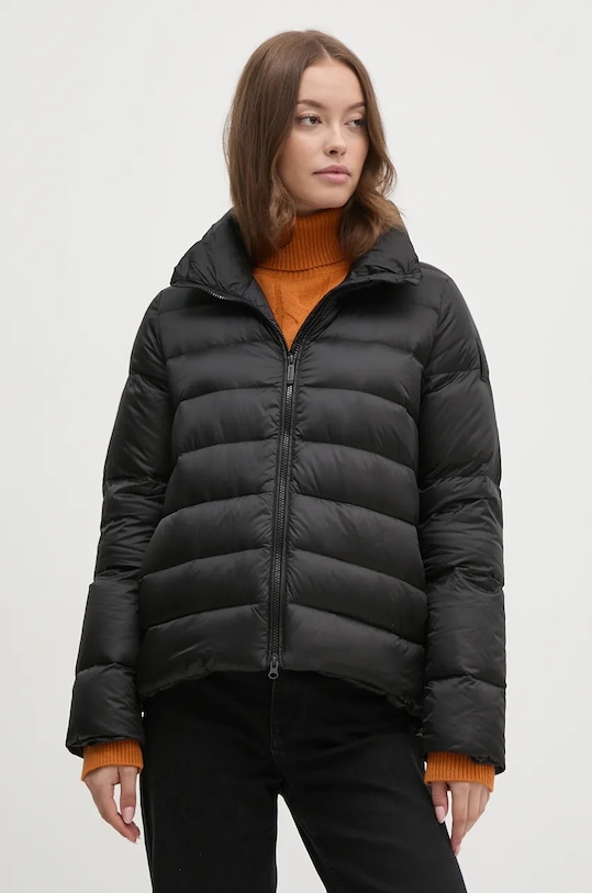 Péřová bunda Bomboogie s podšívkou černá JW8081TDLC4