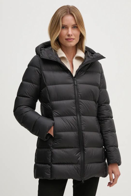 Péřová bunda Bomboogie s podšívkou černá CW8686TMNA4