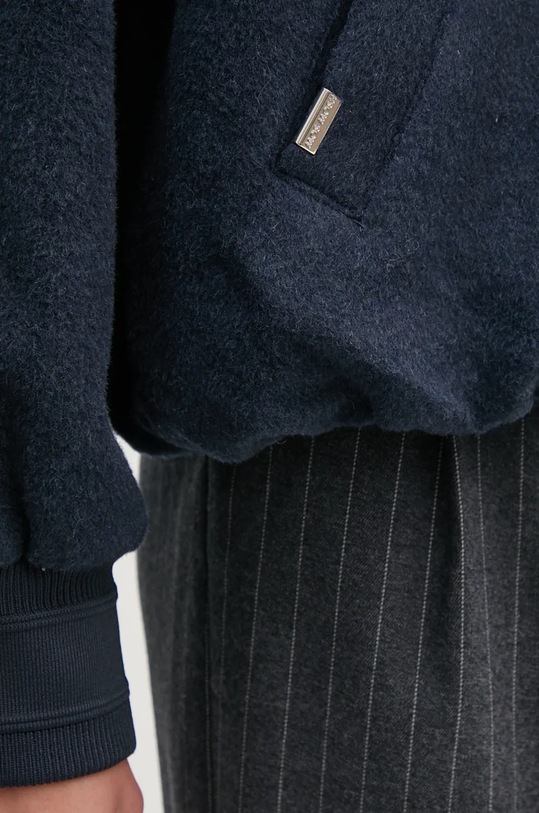 Vlněná bunda Mos Mosh 164420 námořnická modř