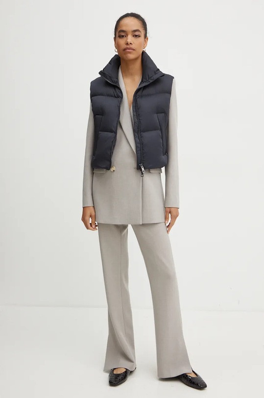 Liviana Conti bezrękawnik puchowy F4WW25 czarny ZW24