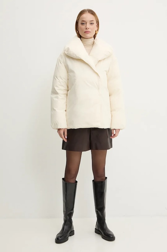 Liviana Conti kurtka puchowa F4WW23 beżowy ZW24