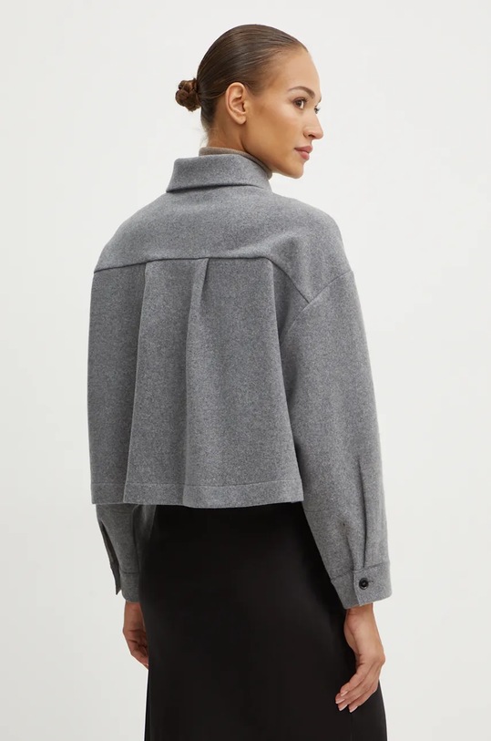 Îmbrăcăminte Liviana Conti palton de lana L4WL52 gri