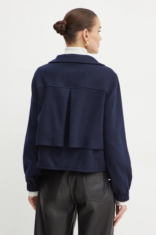 Odzież Liviana Conti kurtka wełniana L4WN33 granatowy