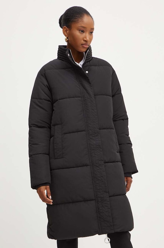 Jakna Silvian Heach MESIZ(N) s toplom postavom crna GPA24191PI