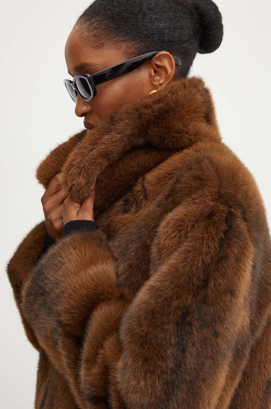 Silvian Heach kurtka CLAUS GPA24104PL brązowy