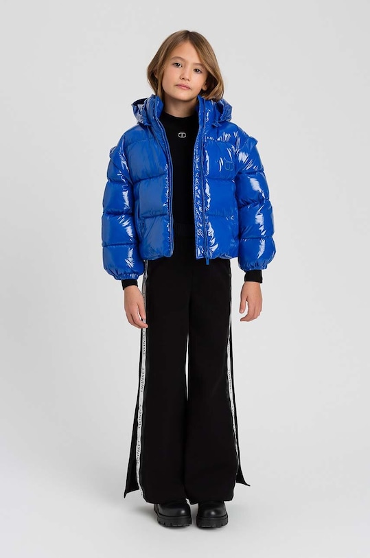 Dětská bunda Twinset 242GJ2160.128.170 modrá