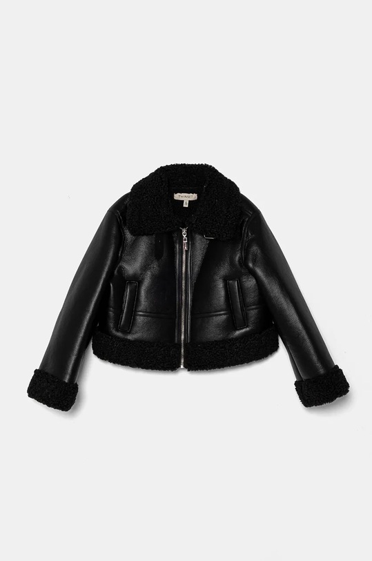 Детско яке Twinset 242GJ2230 черен ZW24