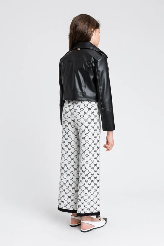 Dievča Detská bunda Twinset 251GJ2561.128.170 čierna