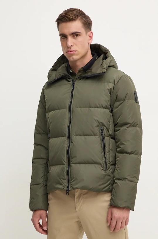 Pernata jakna Bomboogie s kapuljačom zelena JM7616TTNP4