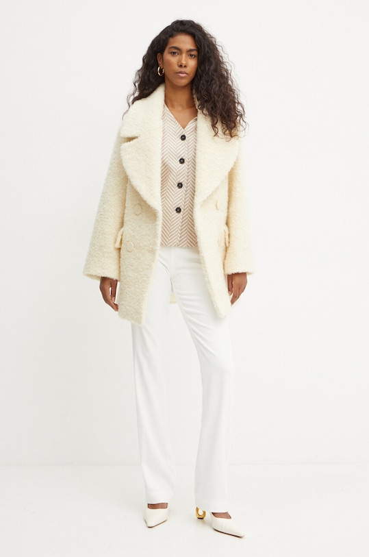 Vlnená vesta Liviana Conti F4WL24 béžová ZW24