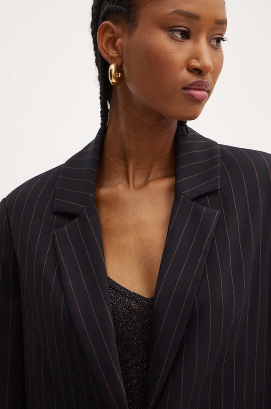 Silvian Heach marynarka FLOSBA czarny GPA24116GC