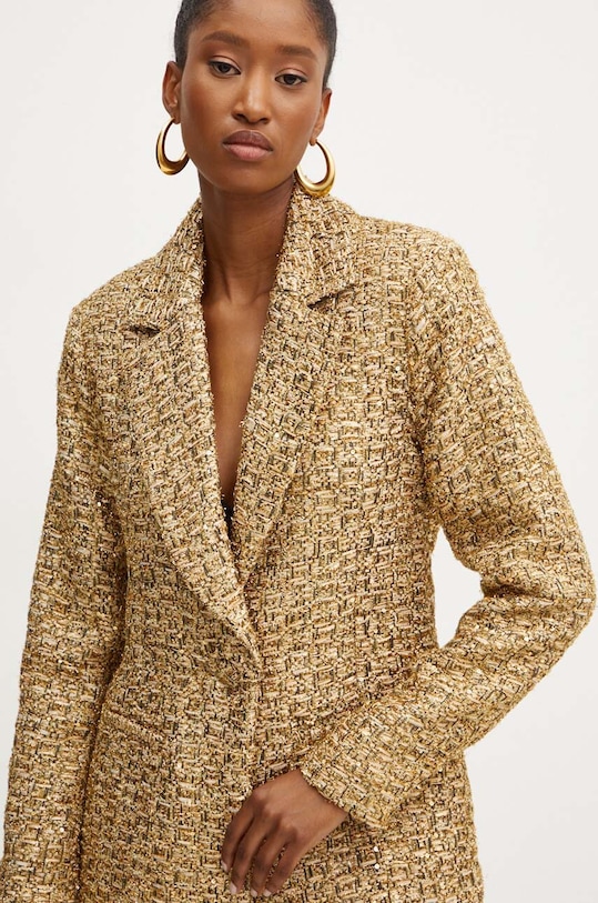 Silvian Heach marynarka ZINSKY złoty GPA24197GC