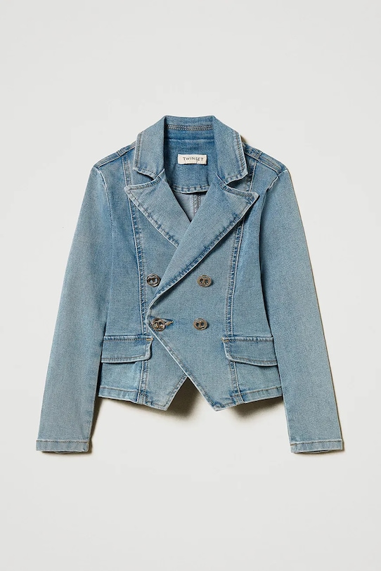 Twinset marynarka dziecięca 251GJ2540 niebieski ZS25