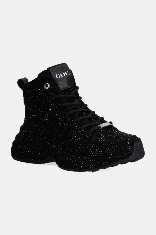 GOE sneakersy syntetyczny czarny OO2N4028.BLACK