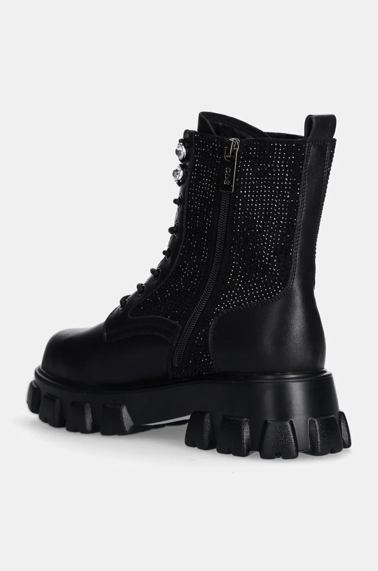 Cipők GOE bőr bakancs OO2N4106.BLACK fekete