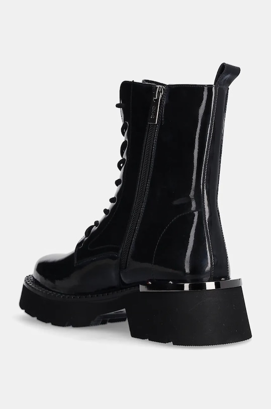 Cipők GOE bőr bakancs OO2N4120.BLACK fekete