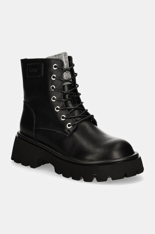 Шкіряні черевики GOE з утепленням чорний OO2N4125.BLACK