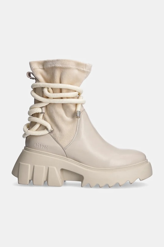 GOE botki OO2N4128.BEIGE beżowy ZW24
