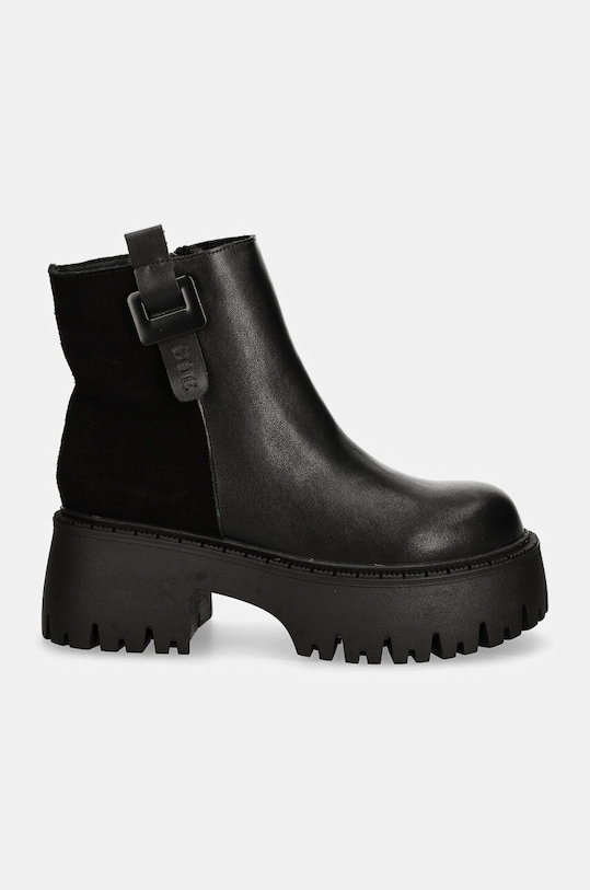 Kožne gležnjače GOE OO2N4149.BLACK crna ZW24