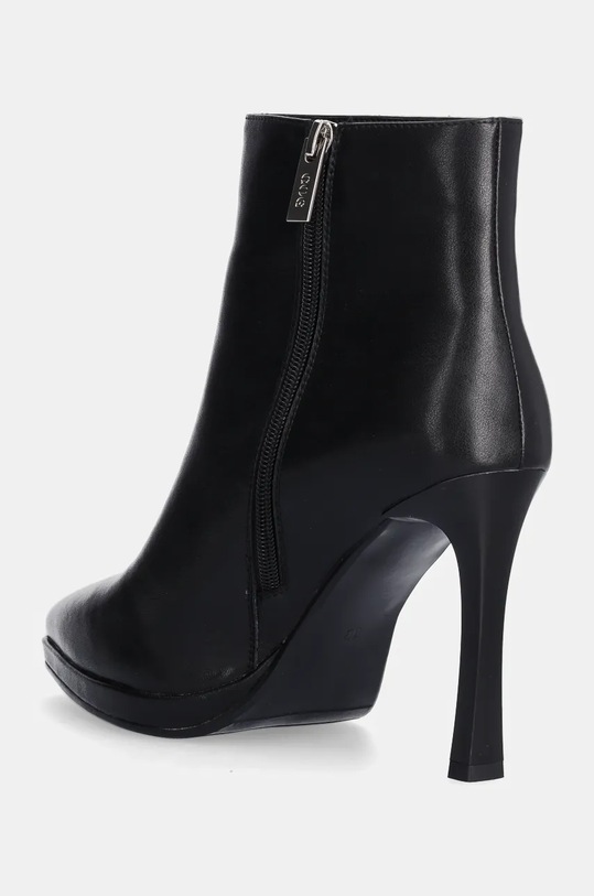 Boty Kožené kotníkové boty GOE OO2N4208.BLACK černá