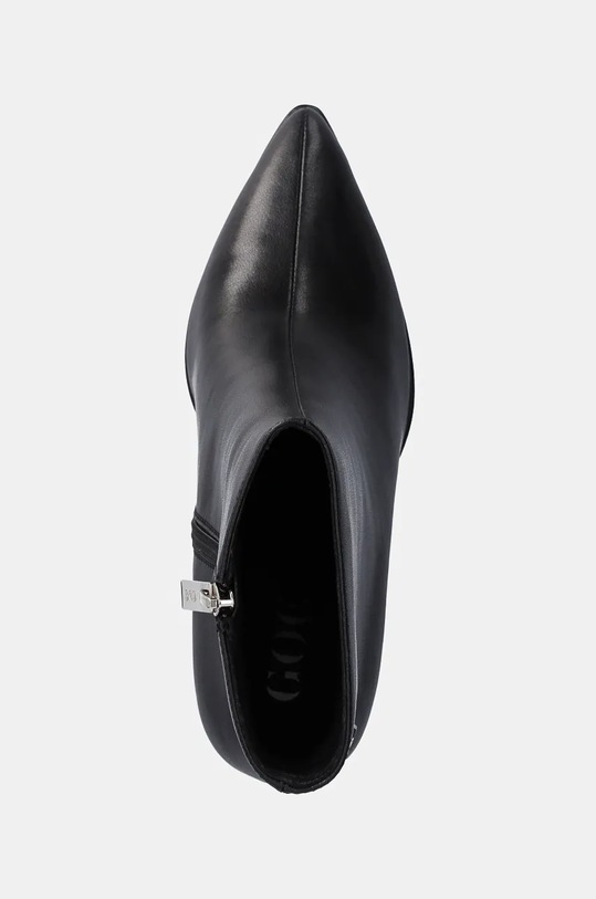 Kožené kotníkové boty GOE černá OO2N4208.BLACK