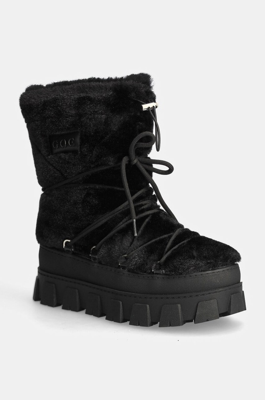 Зимові чоботи GOE без утеплення чорний OO2N4309.BLACK