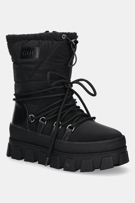 Зимові чоботи GOE з утепленням чорний OO2N4310.BLACK