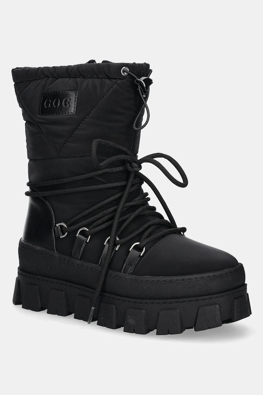 Зимові чоботи GOE з утепленням чорний OO2N4310.BLACK