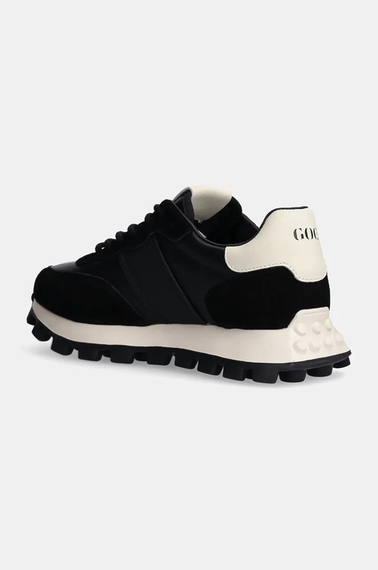 Încălțăminte GOE sneakers din piele OO1N4001.BLACK negru