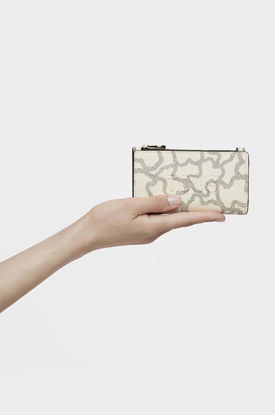 Tous portfel 2002127701 beżowy