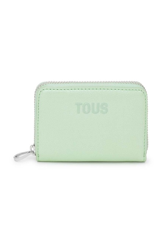 Кошелек Tous имитация натуральной кожи бирюзовый 2002103439