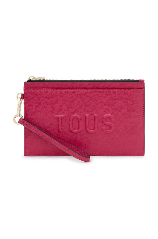 Tous portfel Billetera imitacja skóry licowej różowy 2002105525