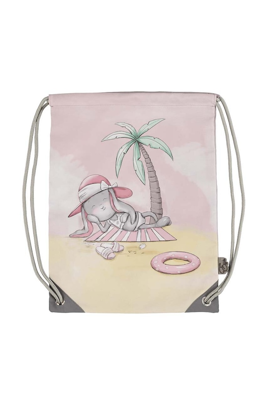 Effiki gyerek hátizsák Plażowiczka textil bézs Worek.plazowiczka