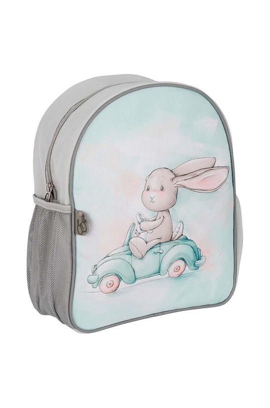 Detský ruksak Effiki Wyścigówka potlač modrá Plecak.wyscigowka