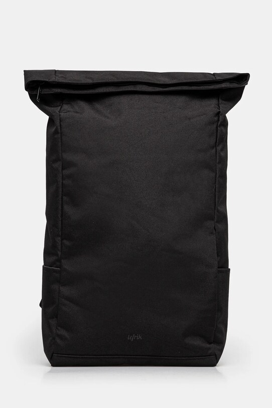 Рюкзак Lefrik Roll гладкий чорний Roll.Black