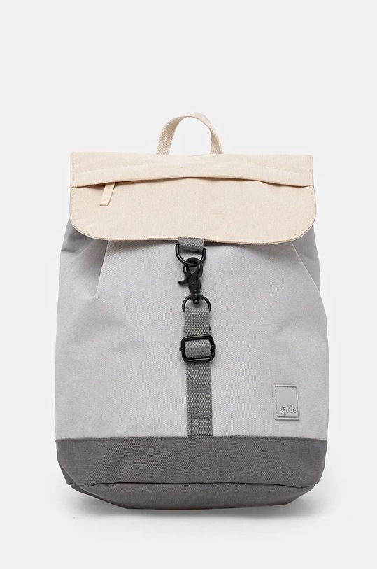 Lefrik plecak Scout Mini nie mieści A4 szary Scout.Mini.Stripes.Conc