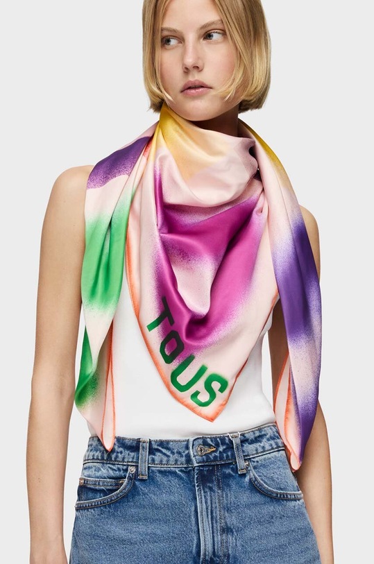 Accesorii Tous esarfa 2002135209 portocaliu