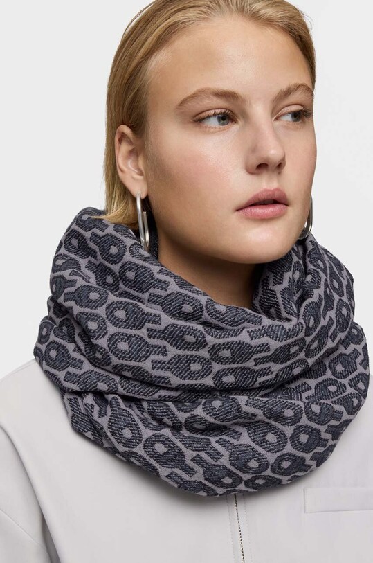 Tous foulard in cotone 2002135347 grigio