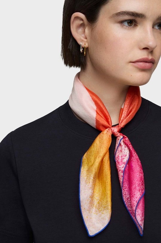 Tous esarfa de matase portocaliu 2002135809