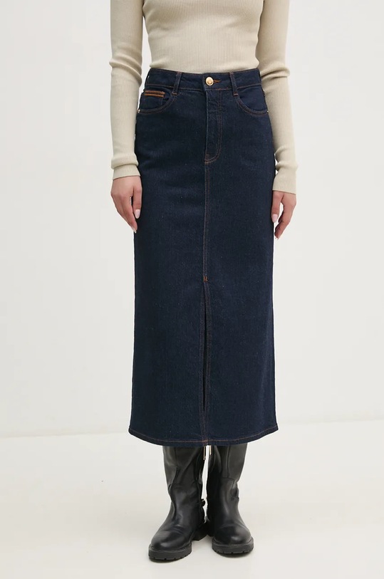 Джинсовая юбка Mos Mosh casual тёмно-синий 164840