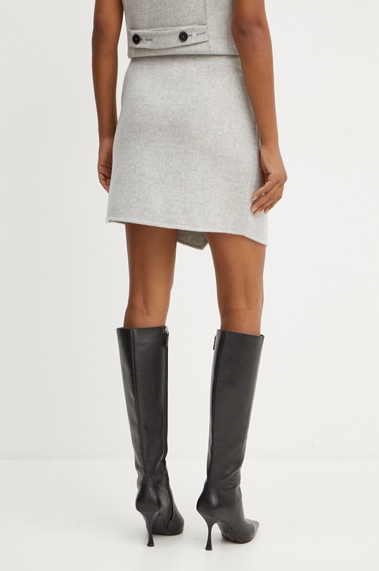 Одяг Вовняна спідниця Liviana Conti F4WW66 сірий