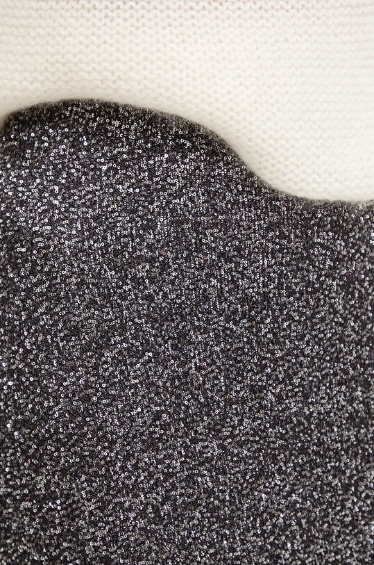 Sukně s příměsí vlny Liviana Conti černá F4WG38