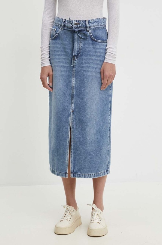 Day Birger et Mikkelsen fustă din denim uni albastru DAY65242713