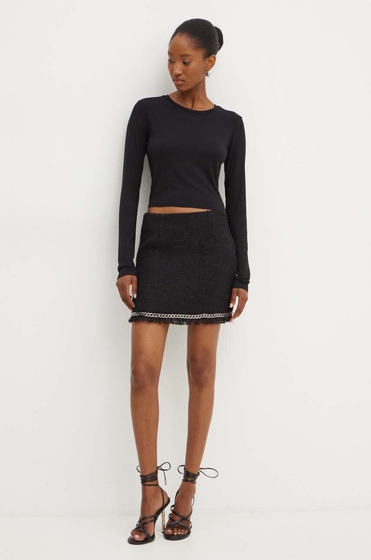 Silvian Heach fusta KHOLER GPA24099MG negru ZW24