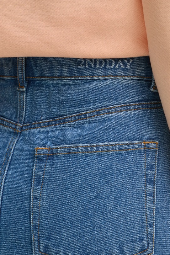 Джинсовая юбка 2NDDAY Davinas голубой 2245750964