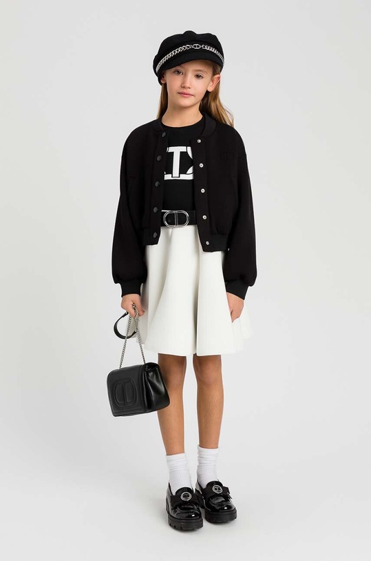 Dětská sukně Twinset mini bílá 242GJ2012