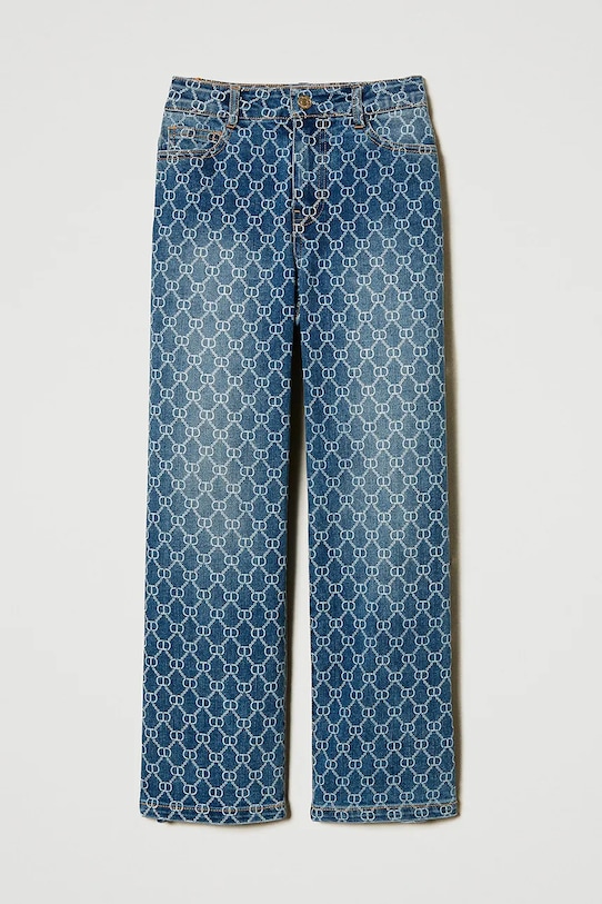 Dječje traperice Twinset 251GJ2591 plava ZS25