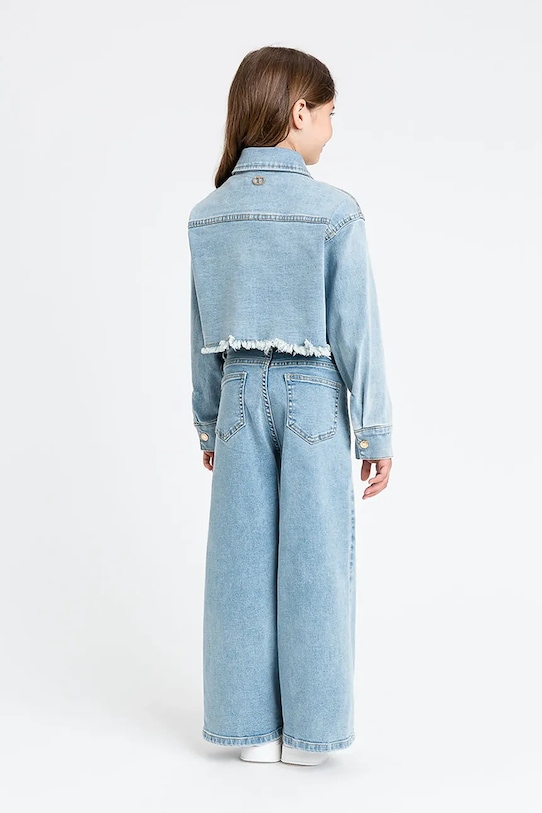 Детские джинсы Twinset 251GJ2541 голубой ZS25