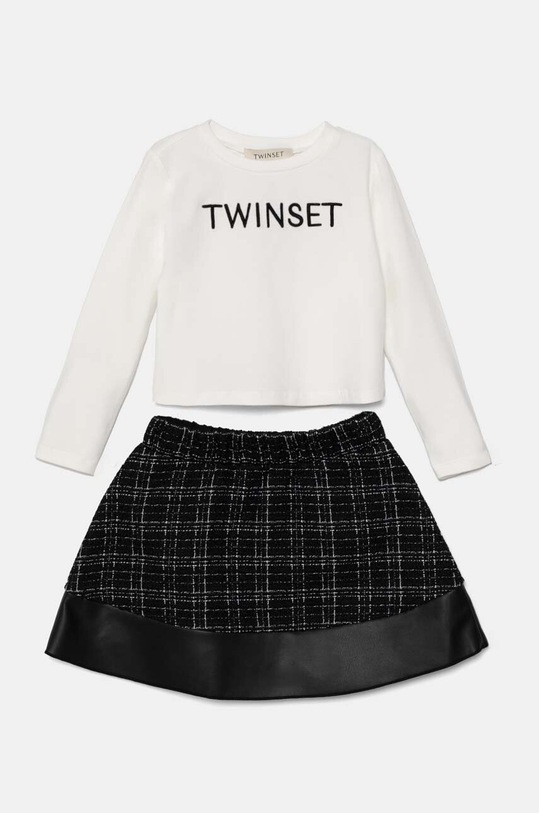 Dětská souprava Twinset pletenina bílá 242GJ2070