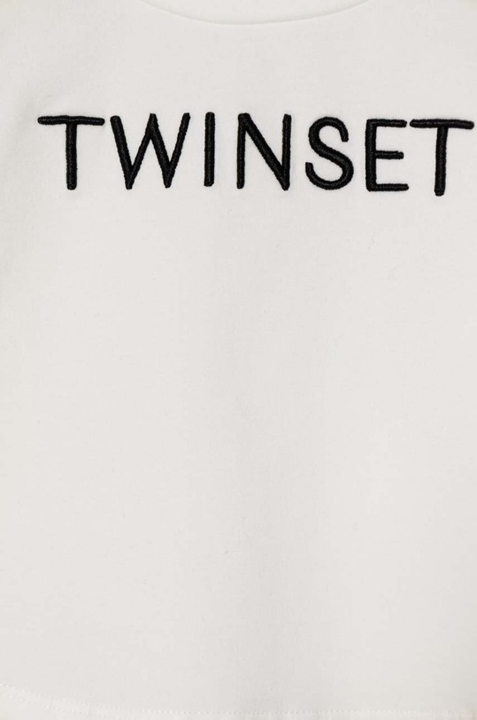 DÍVKA Dětská souprava Twinset 242GJ2070 bílá